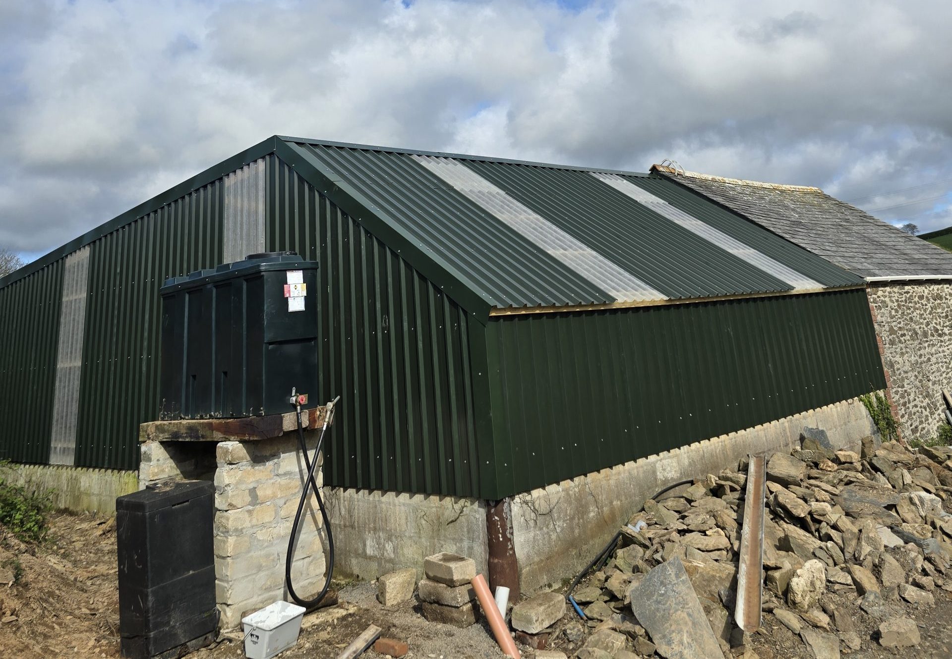 Steel frame buildings in cornwall