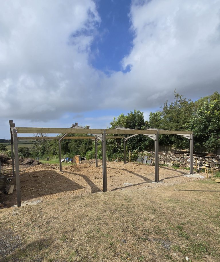 Custom steel frame buildings