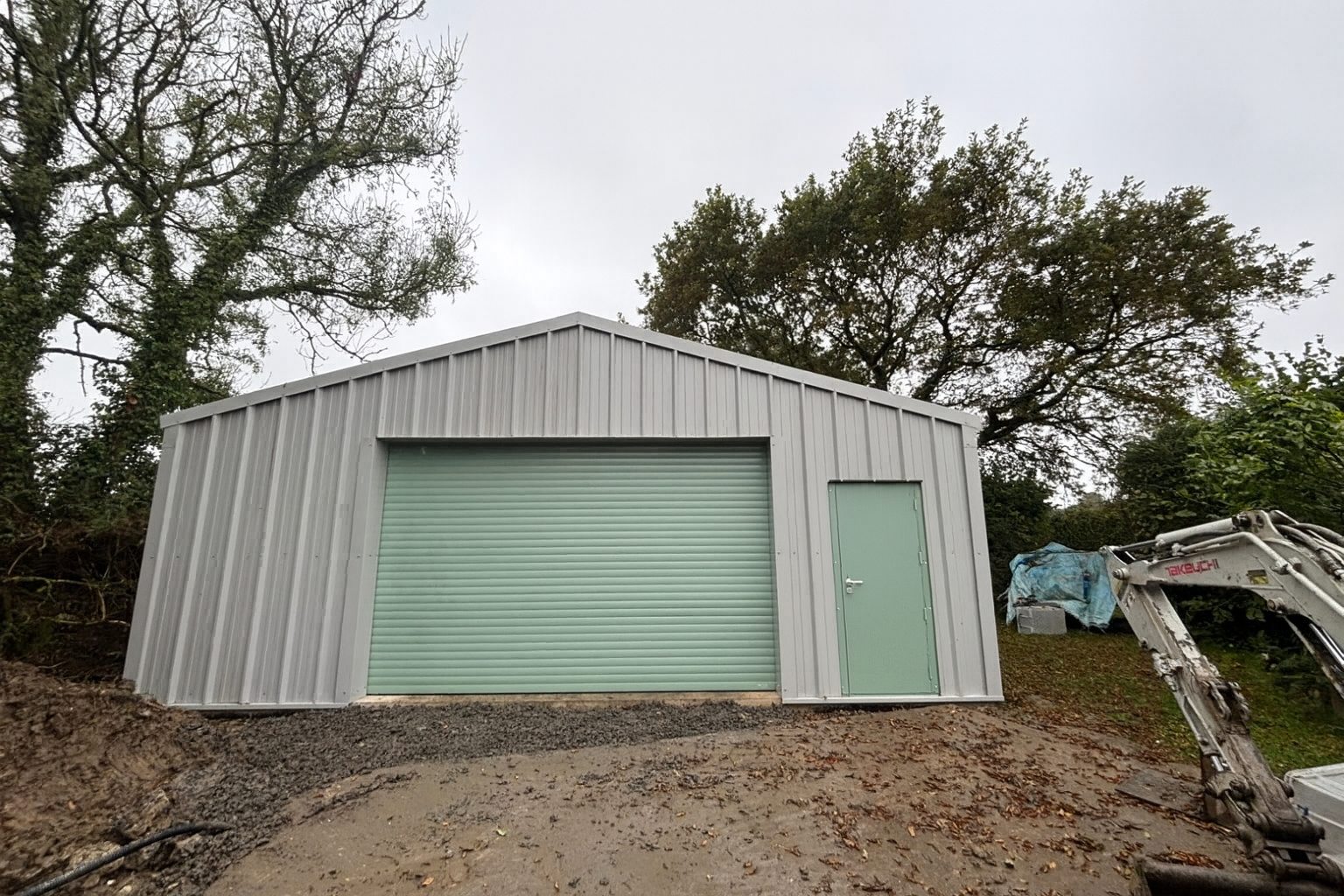 Steel Frame Building