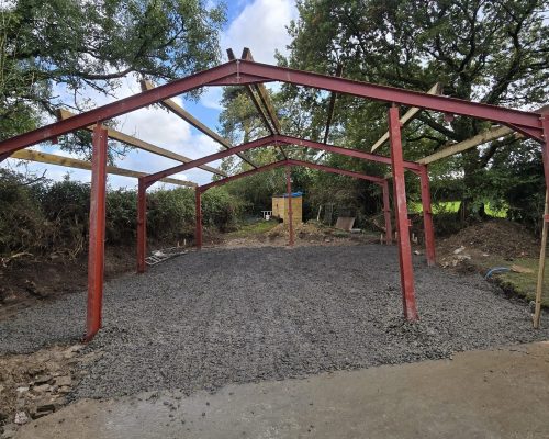 Steel Frame Buildings and Shed Services in Cornwall