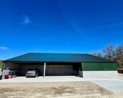 garage & workshop steel buildings in cornwall