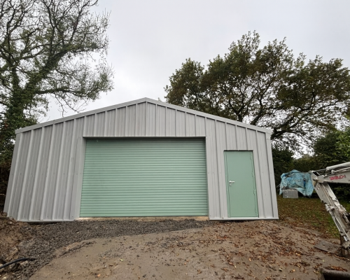 Steel Frame Building